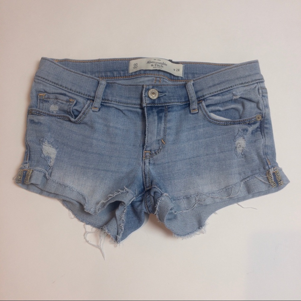 A&F Jean Shorts Denim shorts low waist H